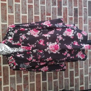 Criss cross shoulder tunic